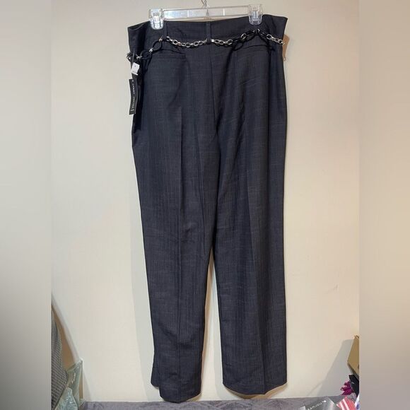 Larry Levine Womens Pants in Black 14 NWT - Picture 2 of 11
